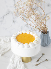 Mango Lychee Vegan Cake